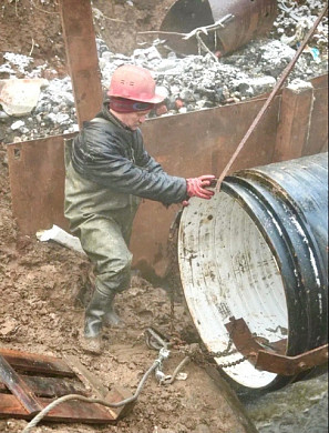 В Иванове на Домостроительной заменят около 120 метров канализационного коллектора